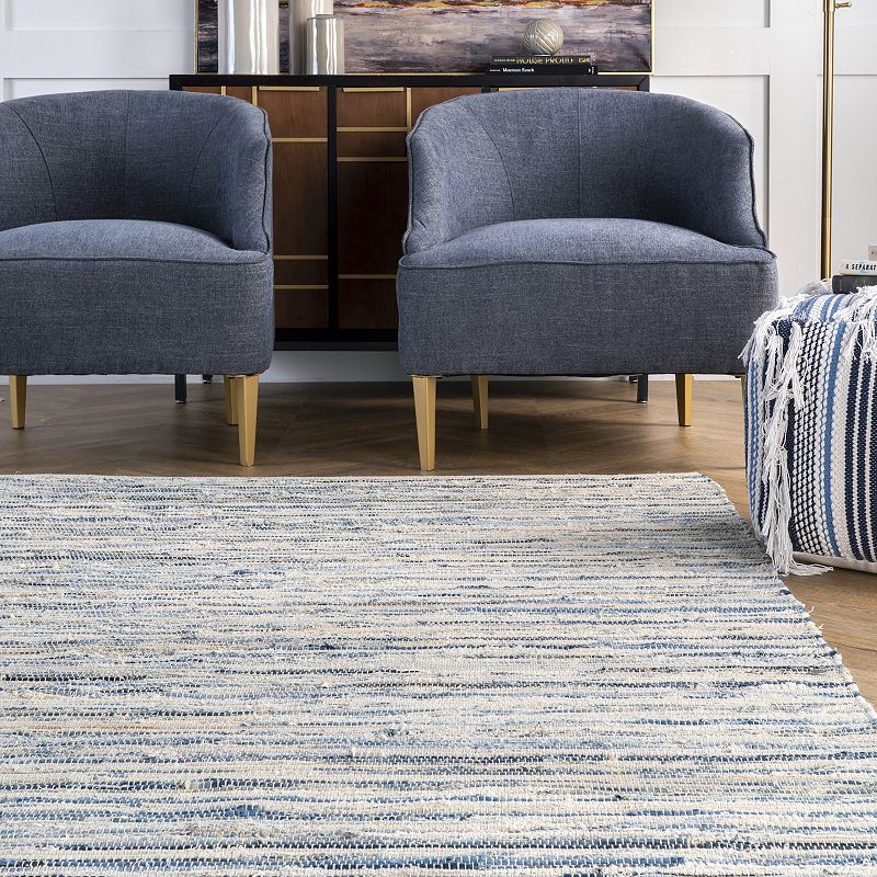 nuLOOM Maile Blue Rug