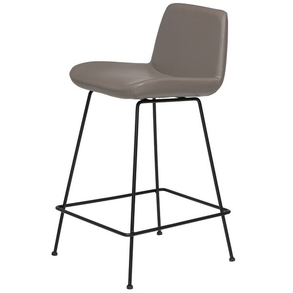 Capri Modern Leatherette Bar and Counter Stool