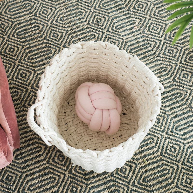 AandB Home Woven Rope Baskets 3-piece Set