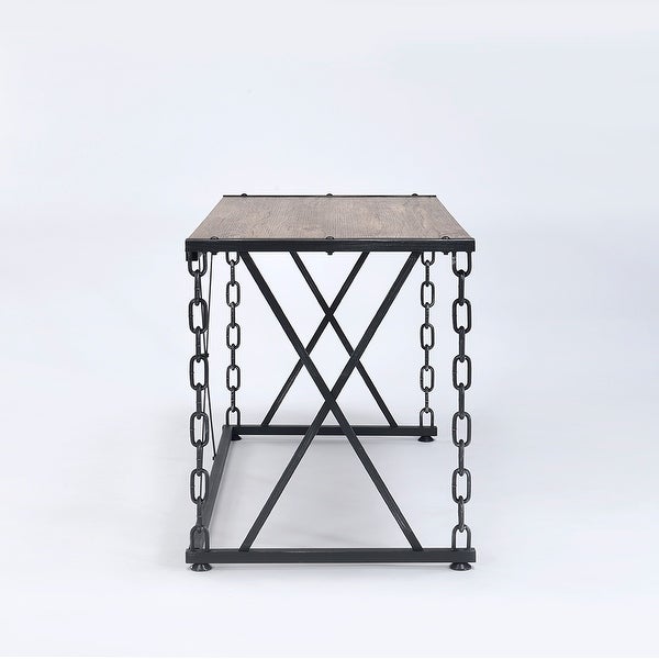 Modern Console Table with Metal Legs