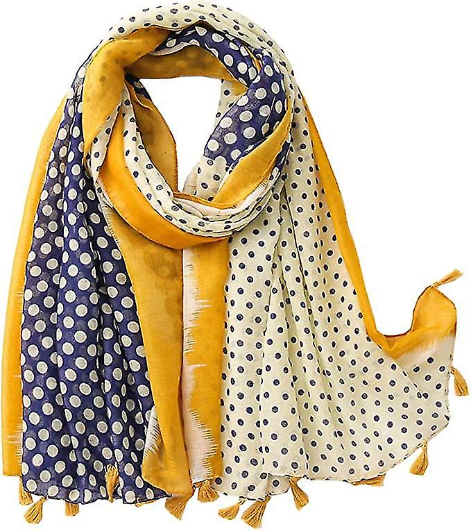 Women's Scarves Wraps Lightweight Scarf Presents For Ladies(1pcs，yellow)