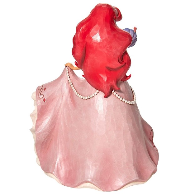 Jim Shore A Precious Pearl One Figurine 15 Inches Ariel Deluxe 6010100 Resin Pink