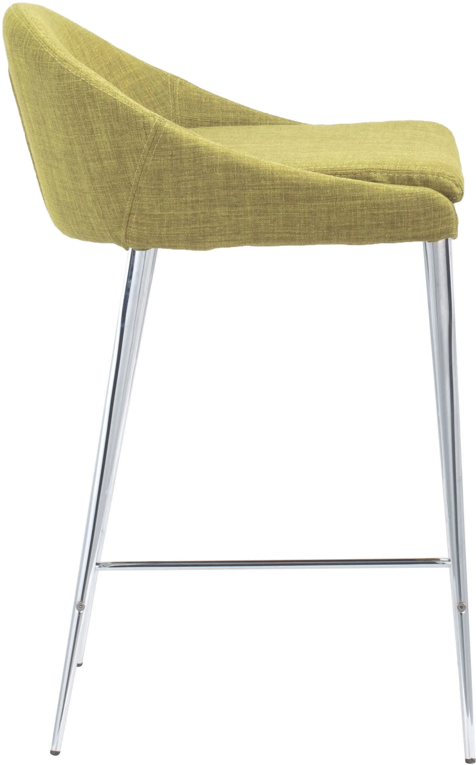 Reykjavik Pea Green Counter Height Stool， Set of 2