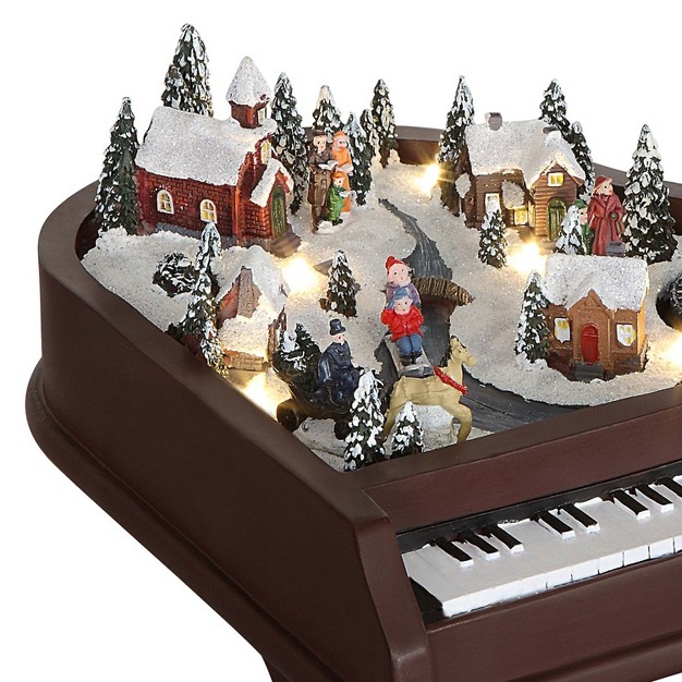 Mr Christmas Musical Piano Led Animated Musical Christmas Decoration