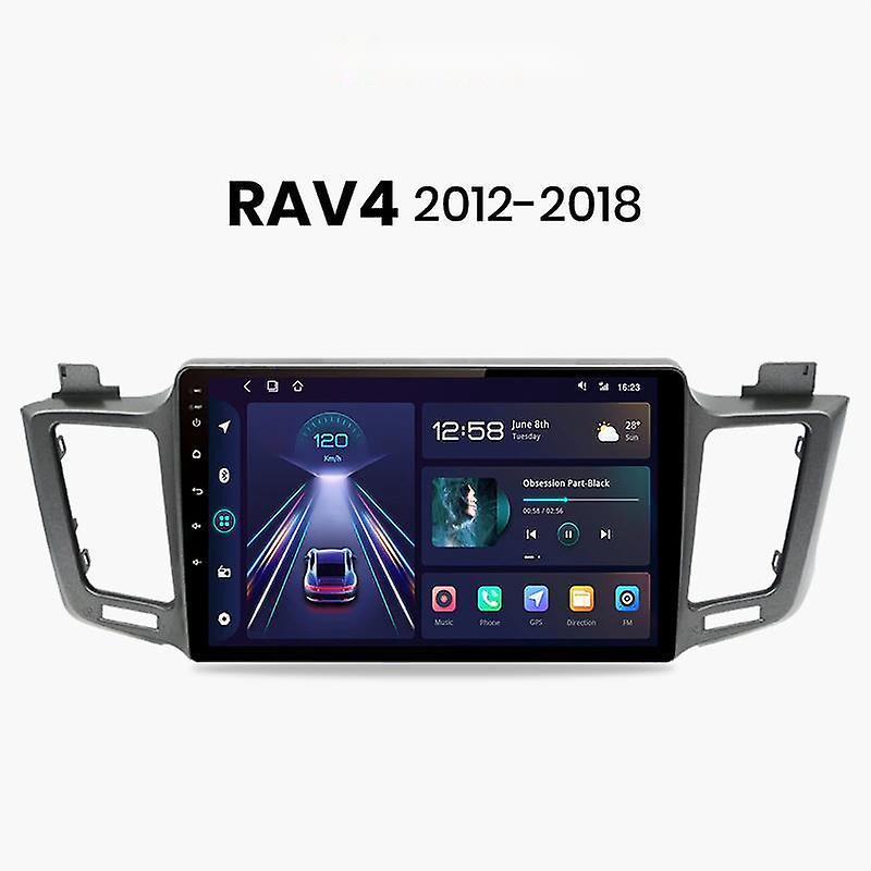 Carplay Android Auto Car Radio For Toyota RAV4 RAV 4 2012 - 2018 Multimedia GPS autoradio 4G WIFI