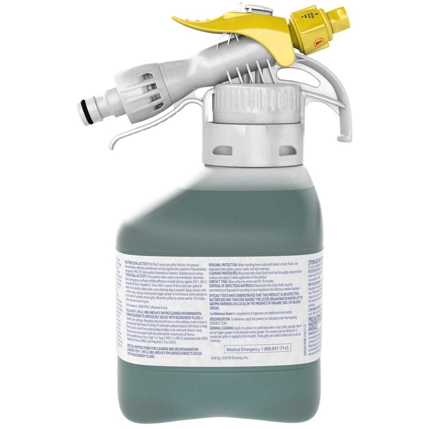 Quaternary Disinfectant Cleaner by Diversey， Inc DVO5283003