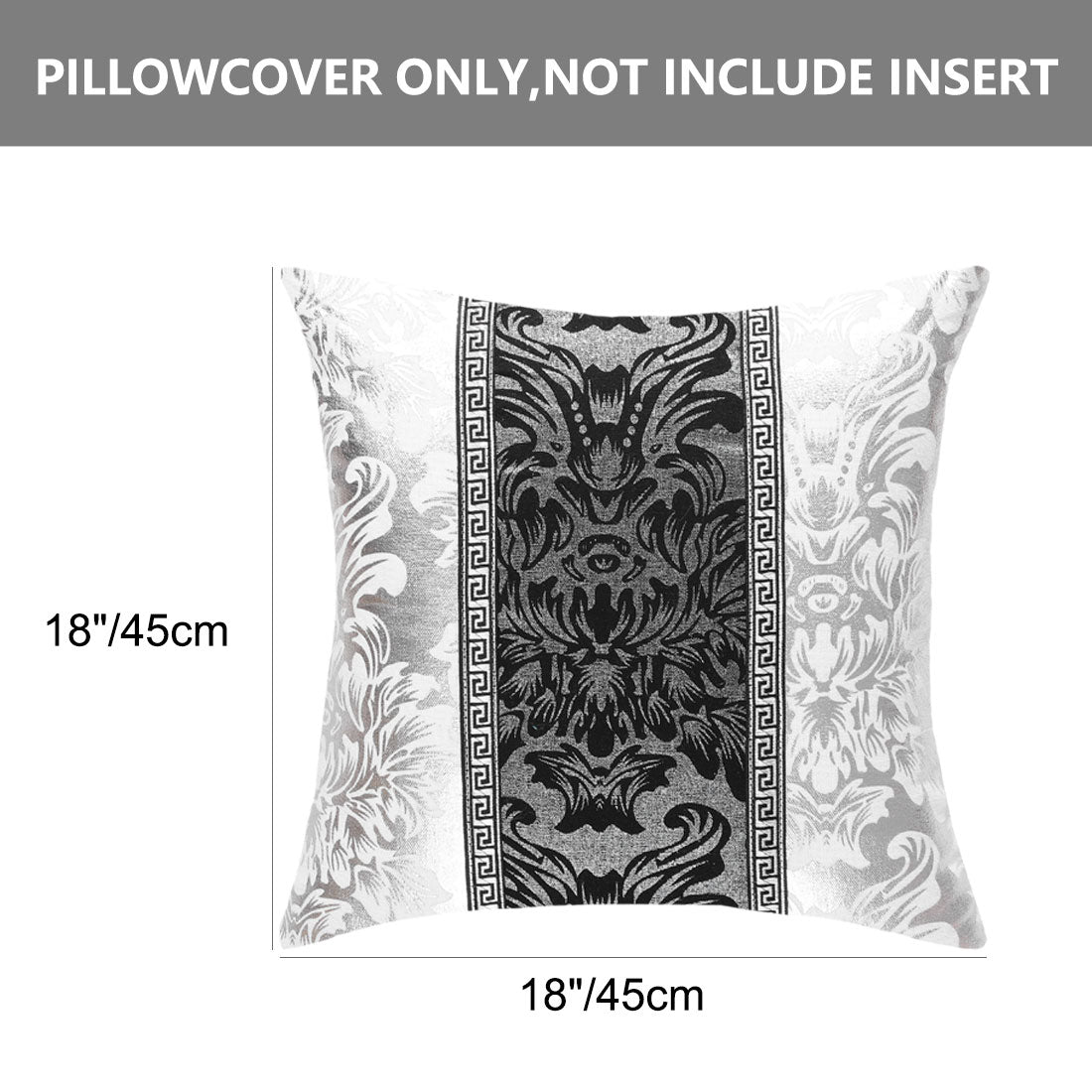 PiccoCasa Set of 2 Polyester Throw Pillow Case 18