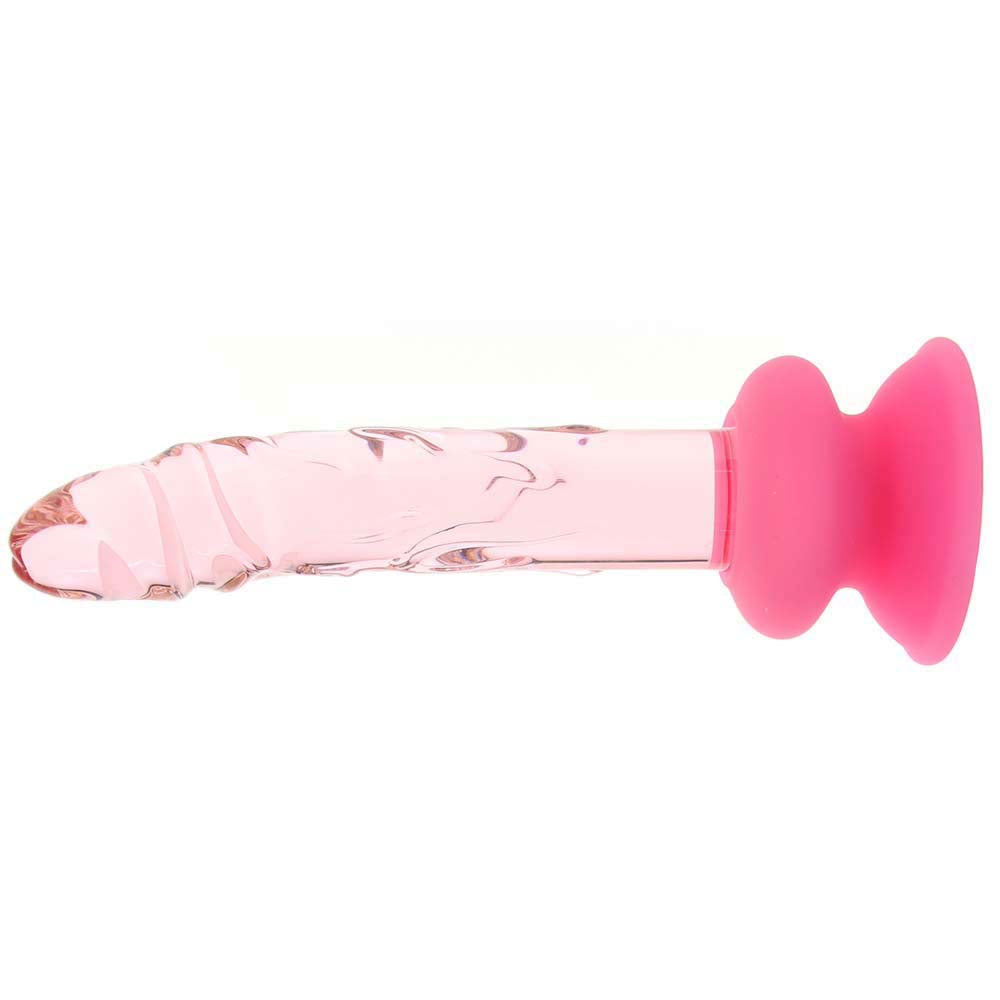 Icicles No. 86 Glass Dildo in Pink