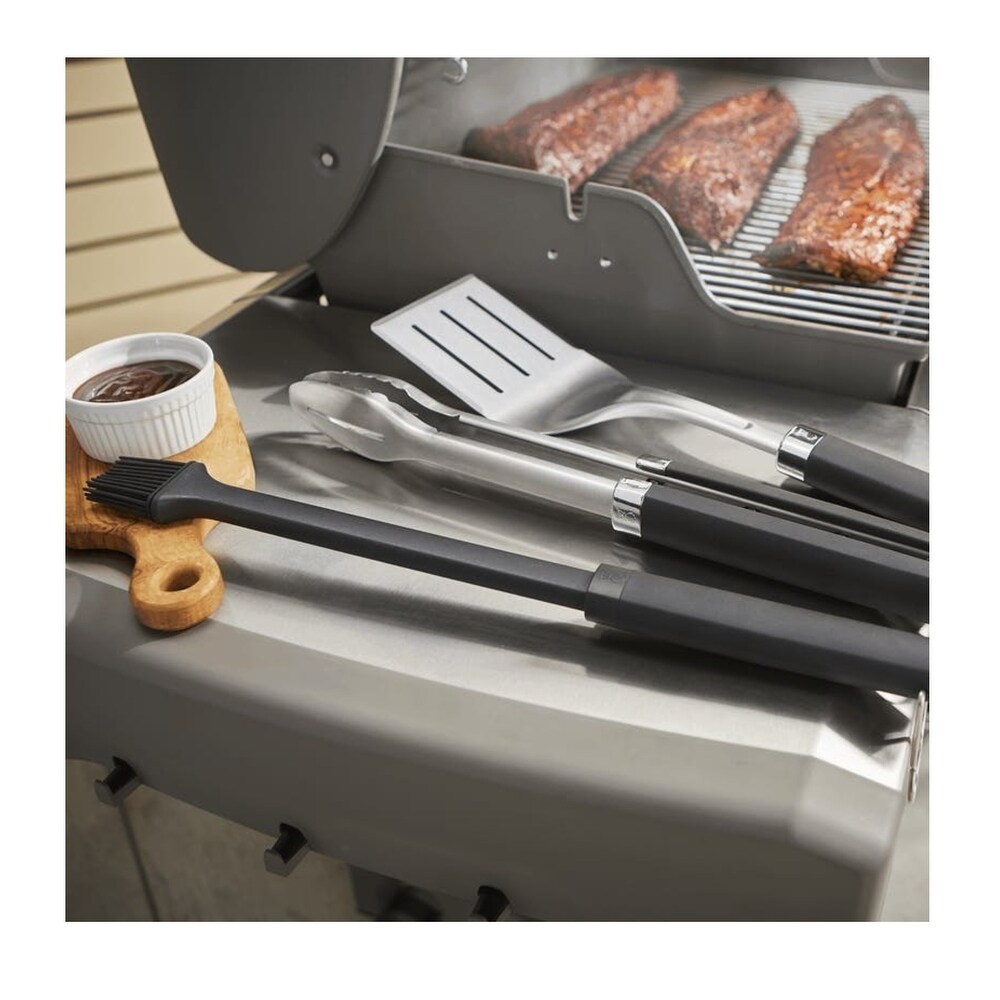 Weber Precision 3 Piece Grill Set (Stainless Steel)
