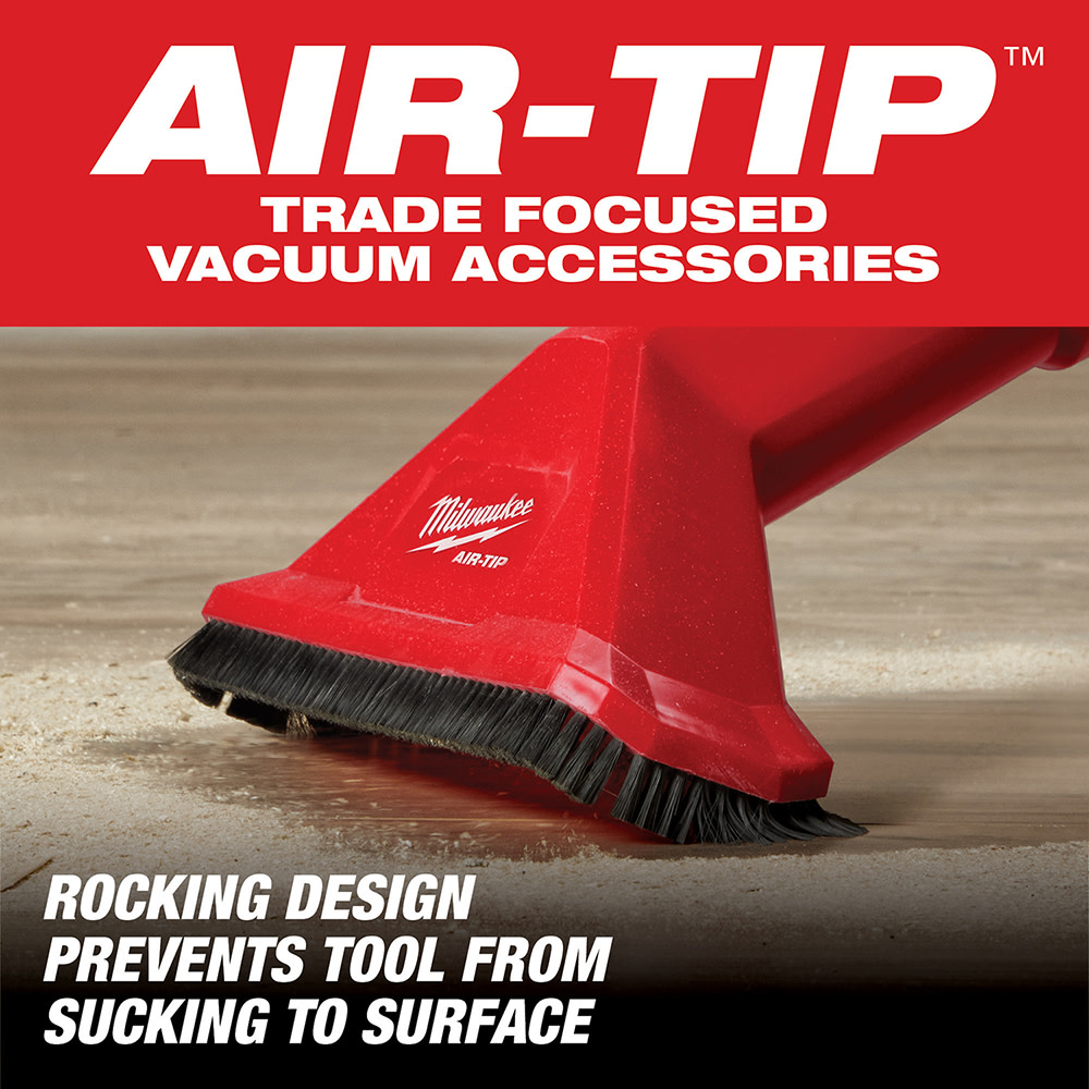 Milwaukee AIR-TIP™ 2 1/2 Rocking Utility Nozzle with Brushes