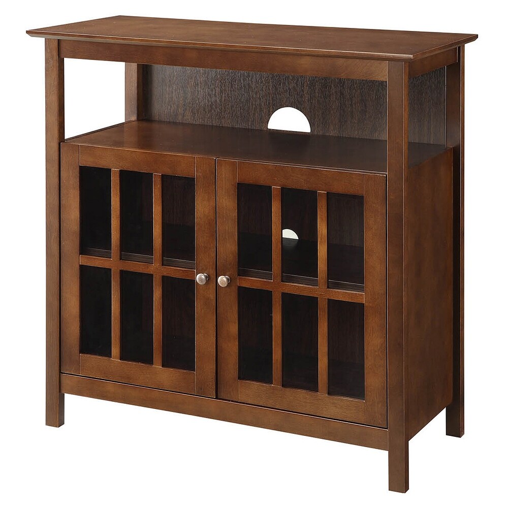 Convenience Concepts Big Sur Highboy 40 inch TV Stand with Storage Cabinets