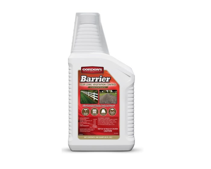 Gordons Barrier Year-Long Vegetation Control Concentrate， 1 Quart - 8121082