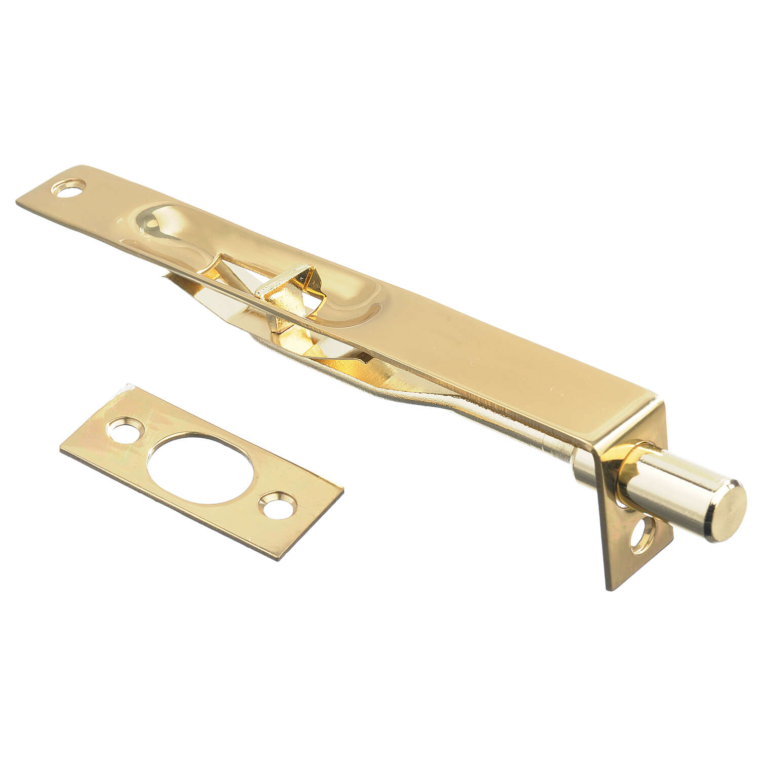 Ace Bright Brass Brass Flush Bolt