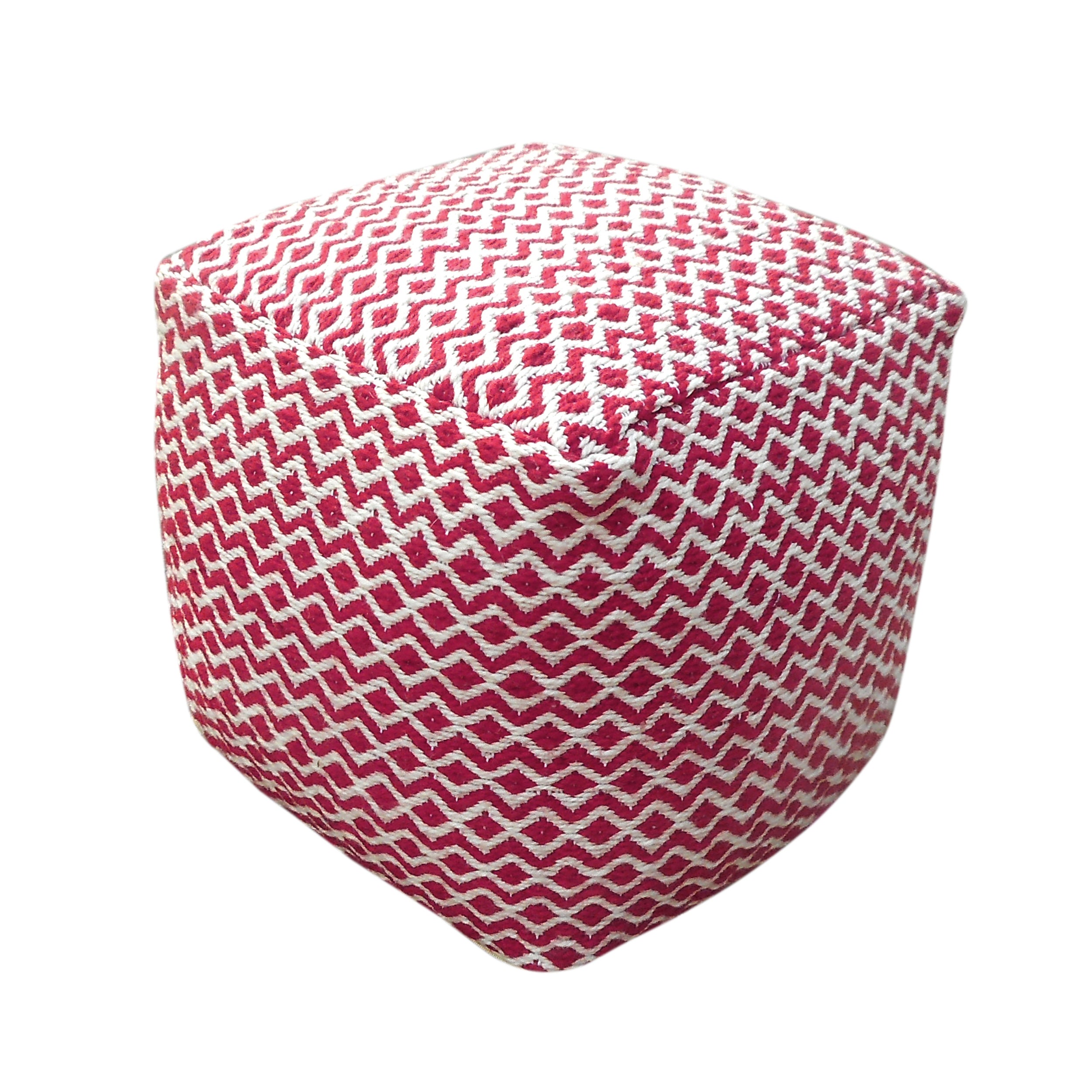 Anele Outdoor Modern Boho Pouf