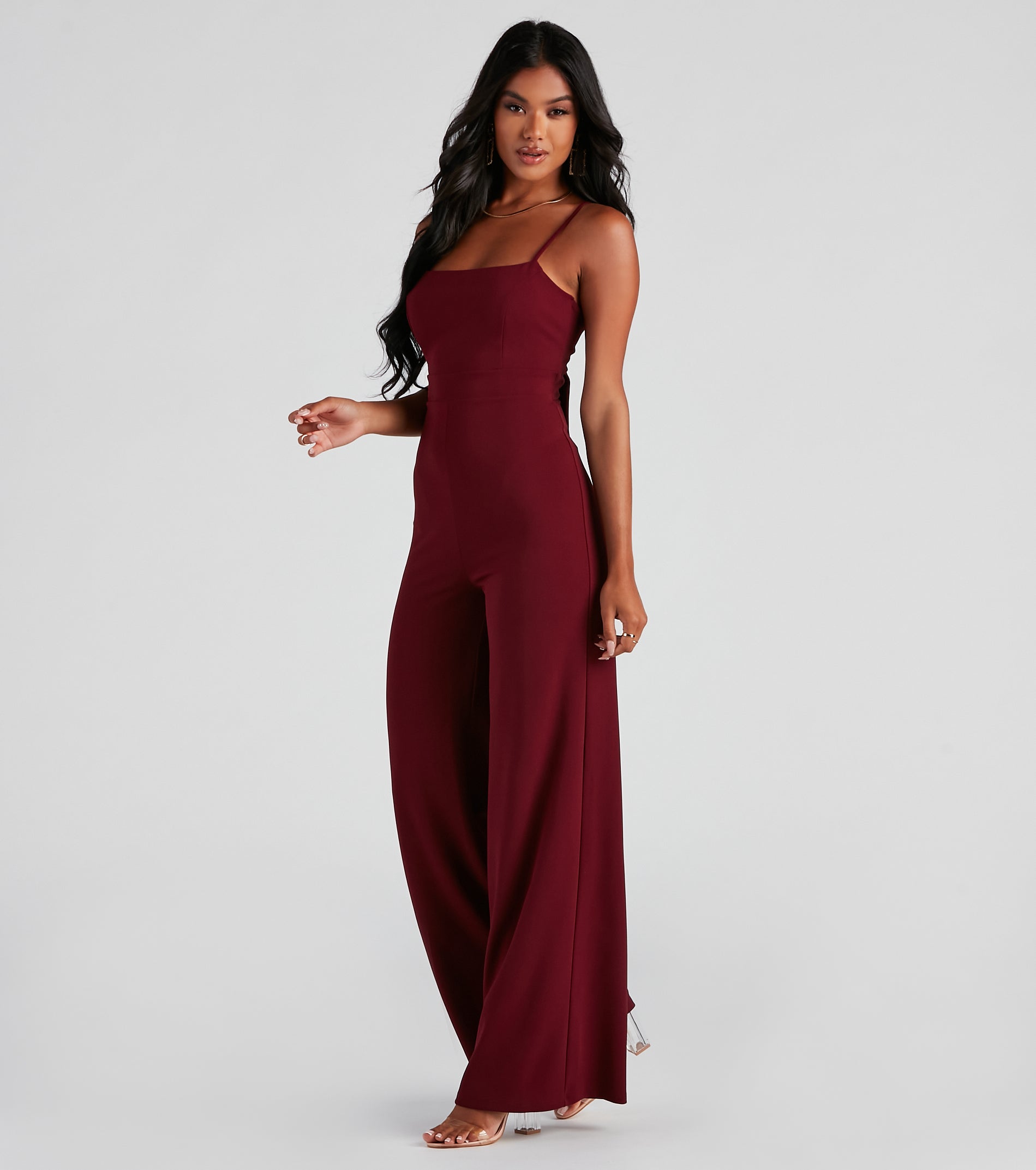 Sleek And Stylish Crepe Jumpsuit