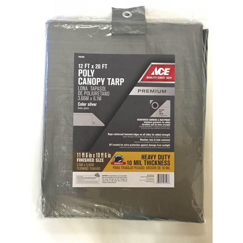 CNPY TARP HD 12'X20' SLV