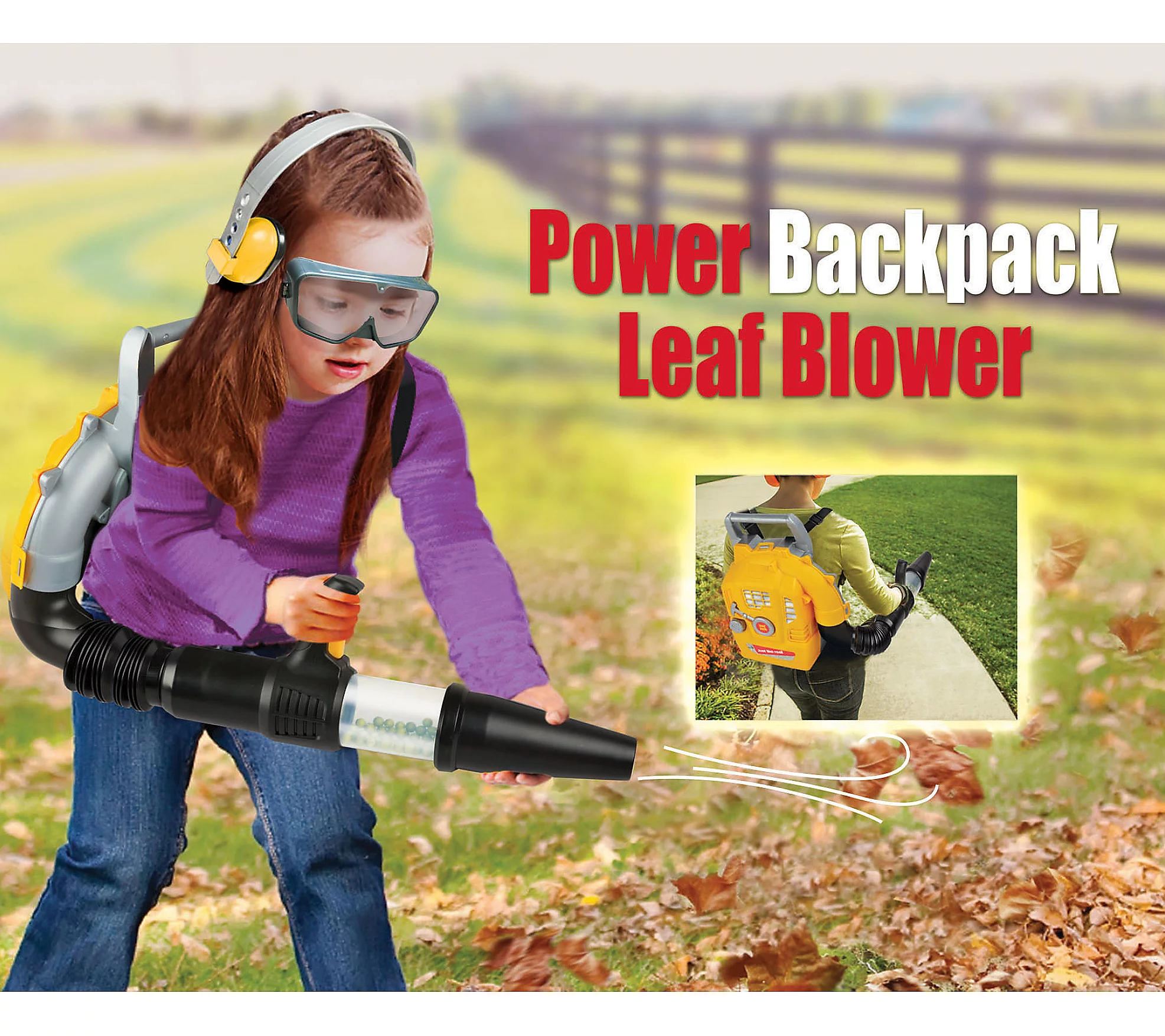 Red Box Toy Factory Power Backpack Leaf Blower