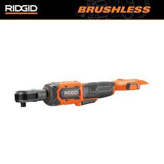 RIDGID 18V Brushless Cordless 38 in. Ratchet (Tool Only) R866011B