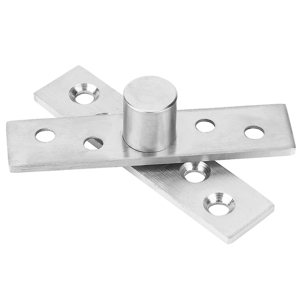 2pcs 360 Degree Rotary Pivot Hinge Stainless Steel Rotating Door Hinge 75mm Longcentral Pivot