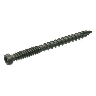 Deckmate #9 x 2-12 in. Gray Star-Drive Pan-Head Coarse Composite Deck Screw (10 lbs.-Pack) N212CSG10BK