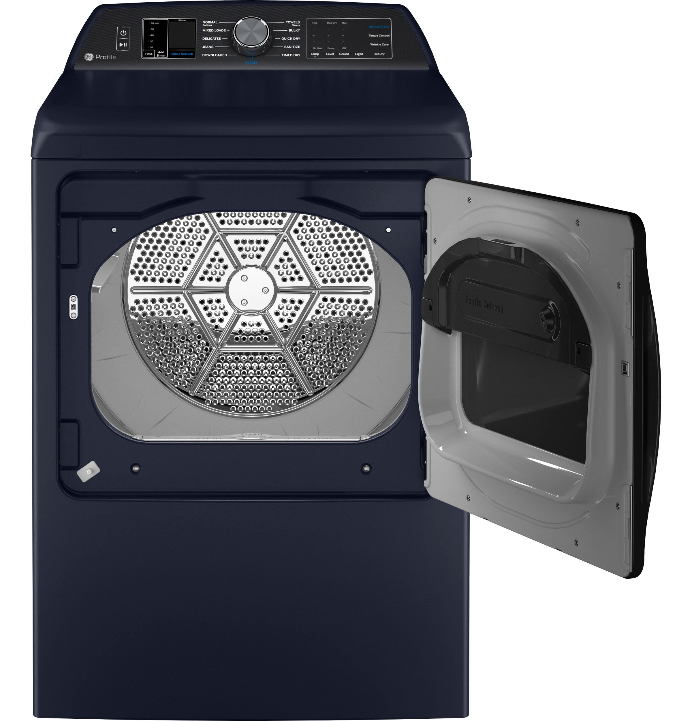 Ge Appliances PTD90EBPTRS Ge Profile™ 7.3 Cu. Ft. Capacity Smart Electric Dryer With Fabric Refresh