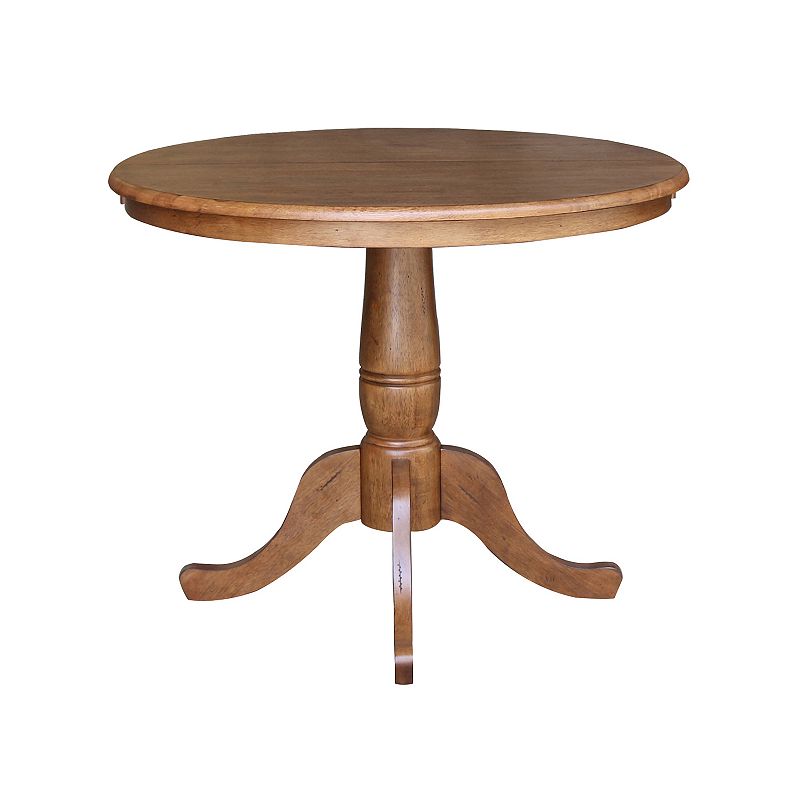 International Concepts 36-in. Round Drop-Leaf Dining Table