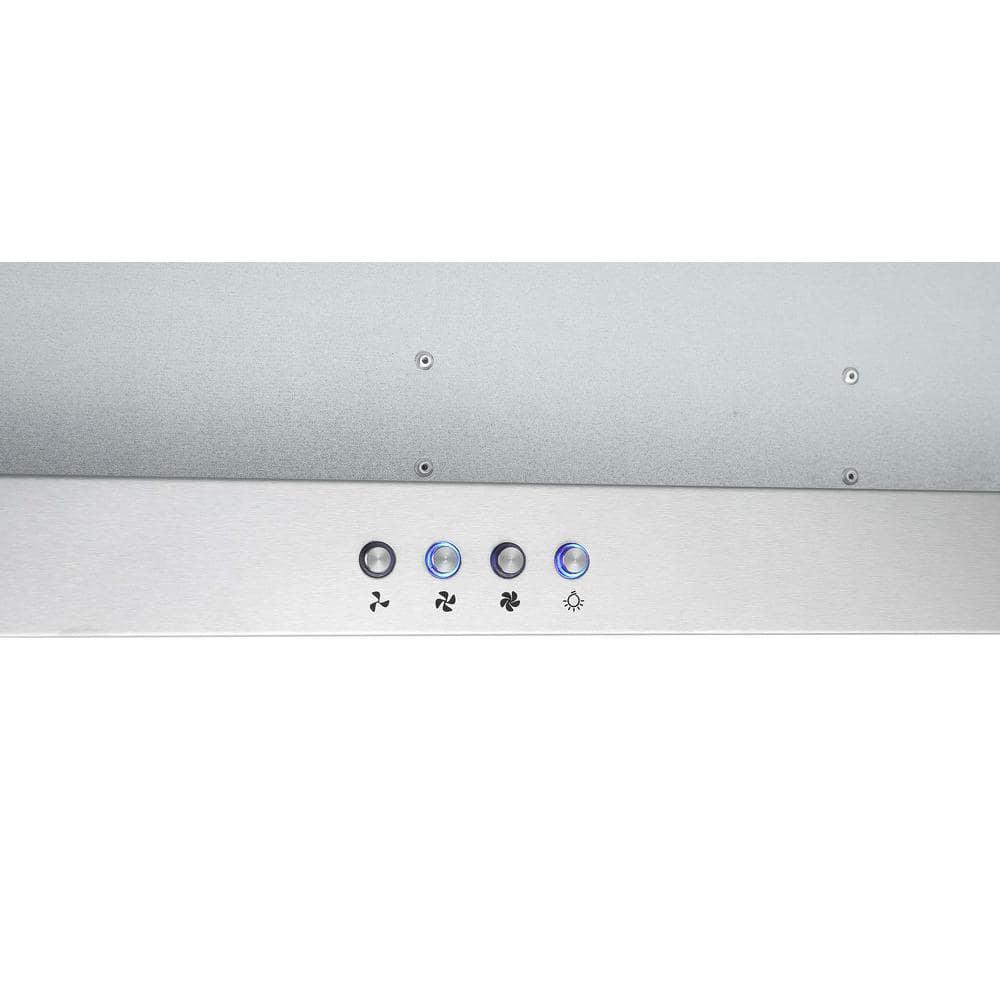 Ancona Forte 436 36 in 425 CFM Ducted BuiltIn Range Hood with LED in Stainless Steel