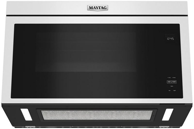 Maytag 1.1 Cu. Ft. White Over-The-Range Flush Built-In Microwave