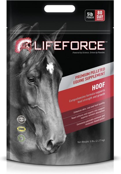 Lifeforce Hoof Health Horse Supplement， 5-lb pouch