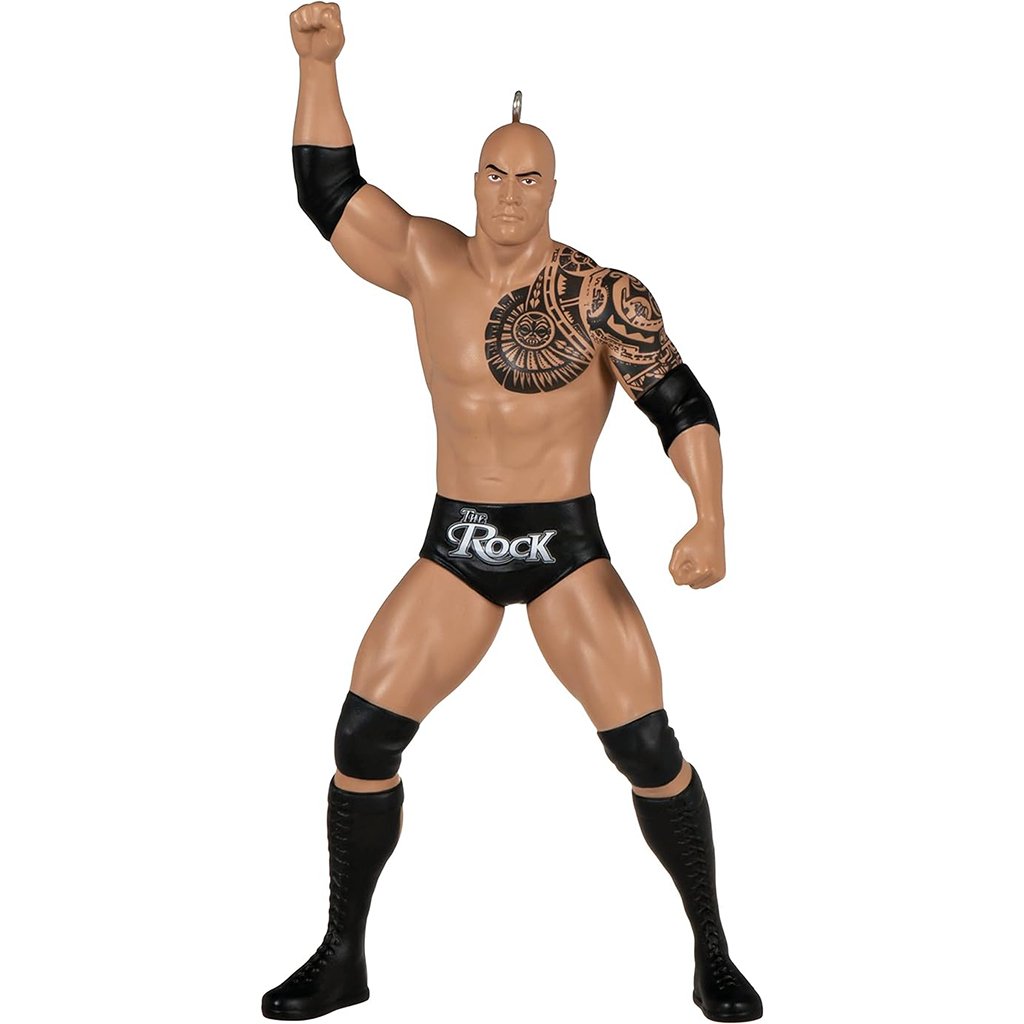 Hallmark  2023 Keepsake Ornament WWE The Rock Wrestling