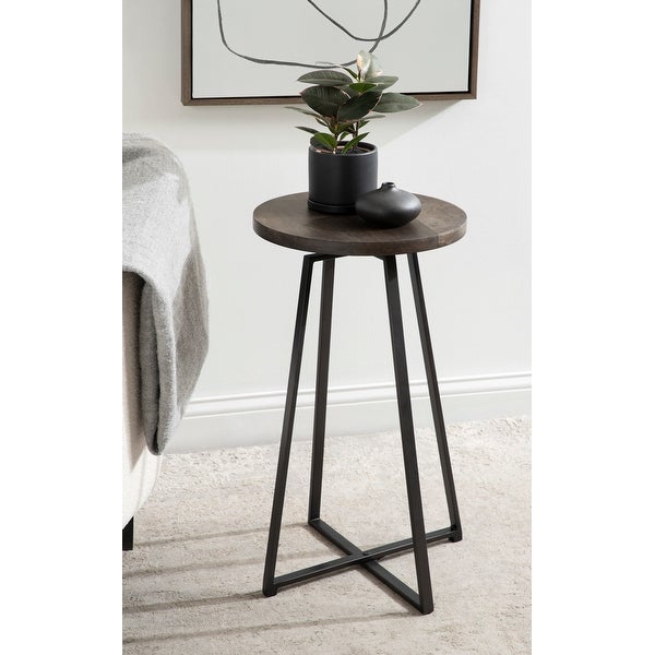 Kate and Laurel Zia Round Side Table