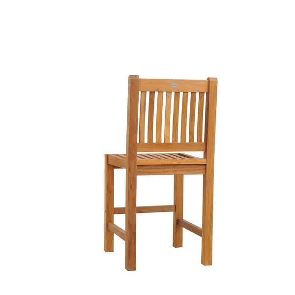 Teak Wood Elzas Counter Stool without Arms