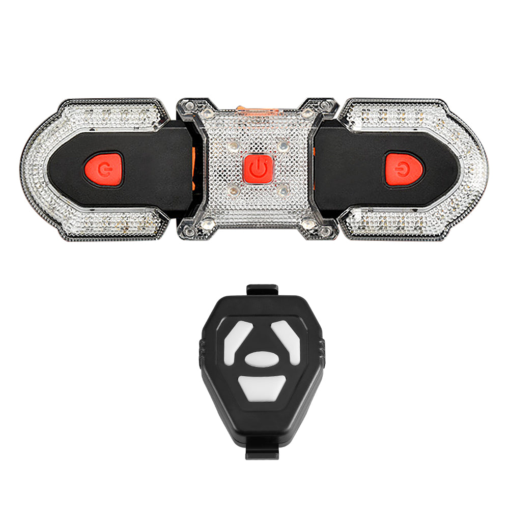 Meterk Wireless Control Bike Turn Signal Light Waterproof Front Rear Safety Warning Light