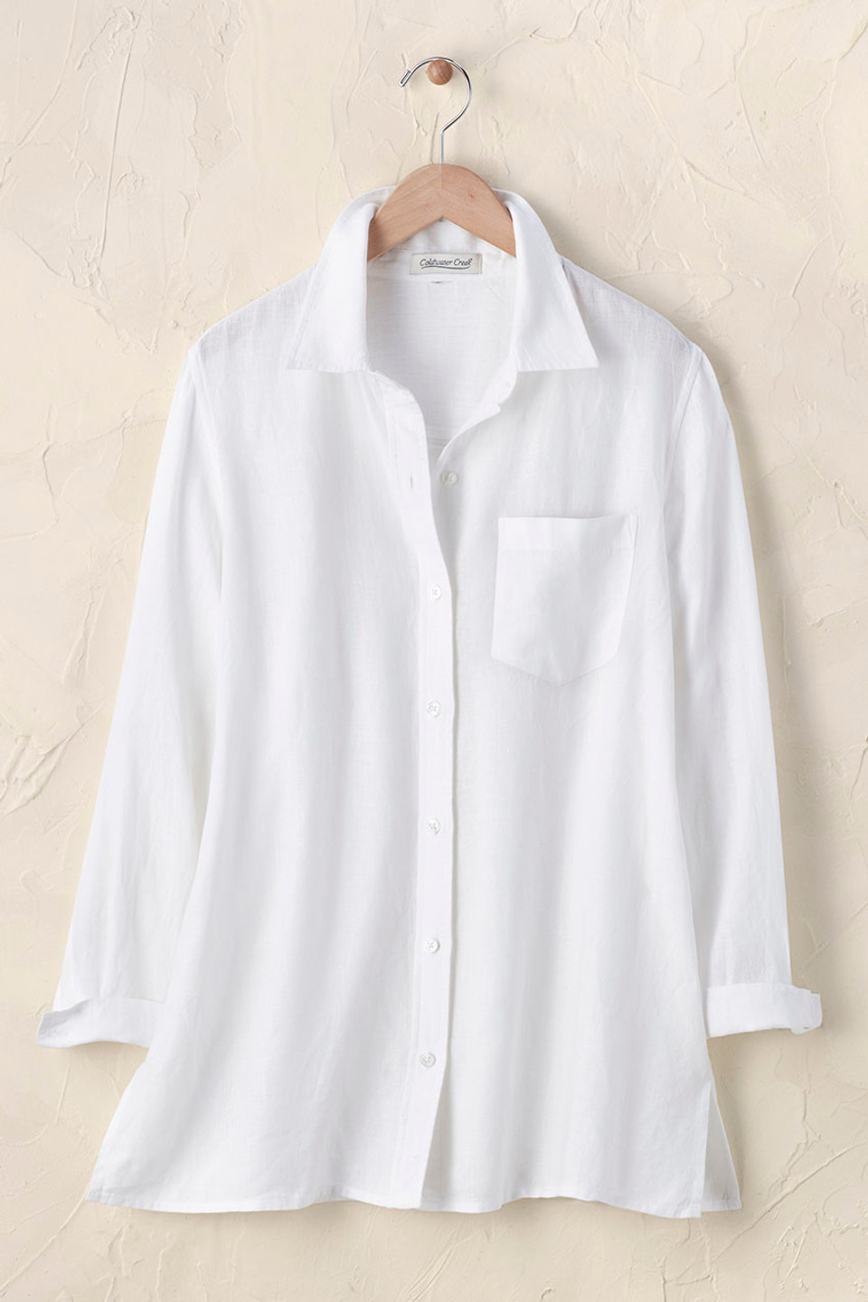 Linen Big Shirt - Coldwater Creek