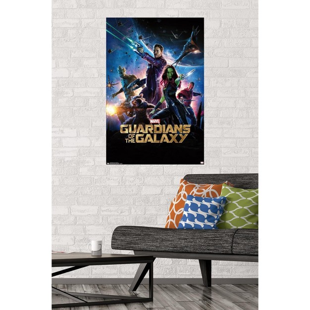 Trends International Marvel Cinematic Universe Guardians Of The Galaxy One Sheet Unframed Wall Poster Prints