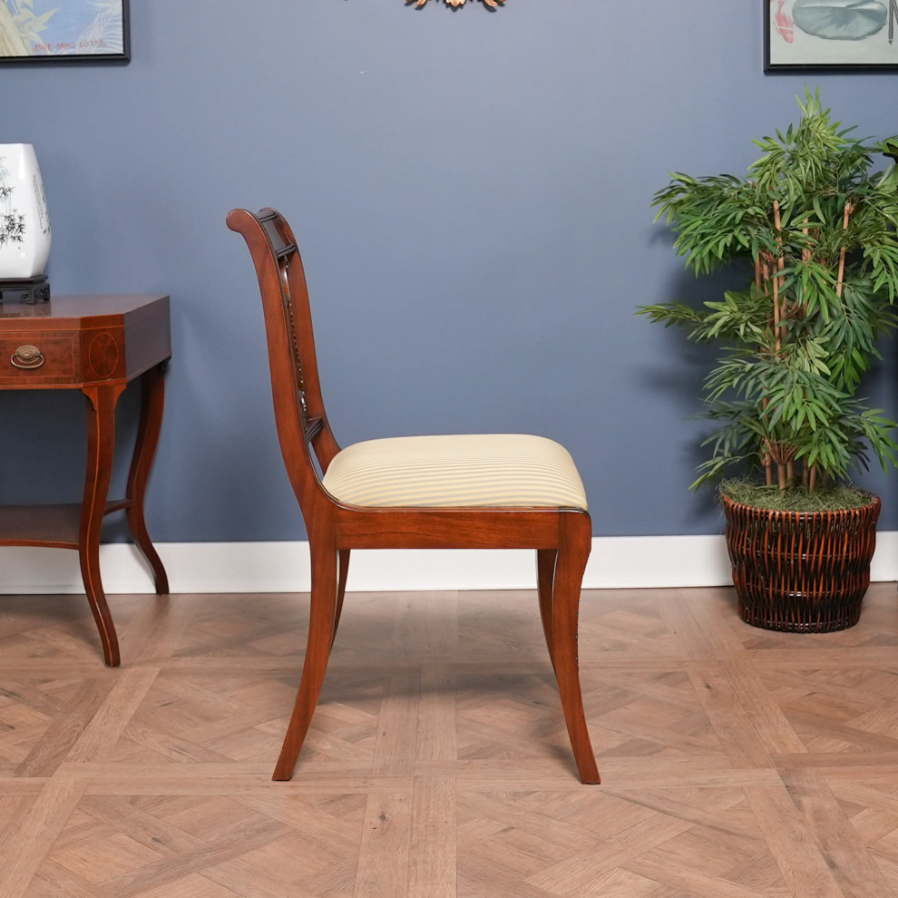 Lyre Side or Harp Back Side Chair   Traditional   Dining Chairs   by Niagara Furniture  Houzz