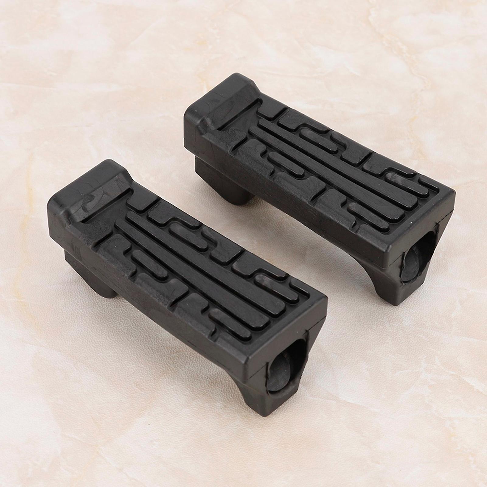 1 Pair Rubber Front Pedal Footrest Foot Pegs Fit For Yamaha Ybr 125