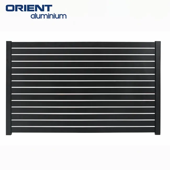 Factory Direct Supply Metal Garden Fence Screens/Privacy Fence Panel Available in Black and White 3D Sample Models Supported