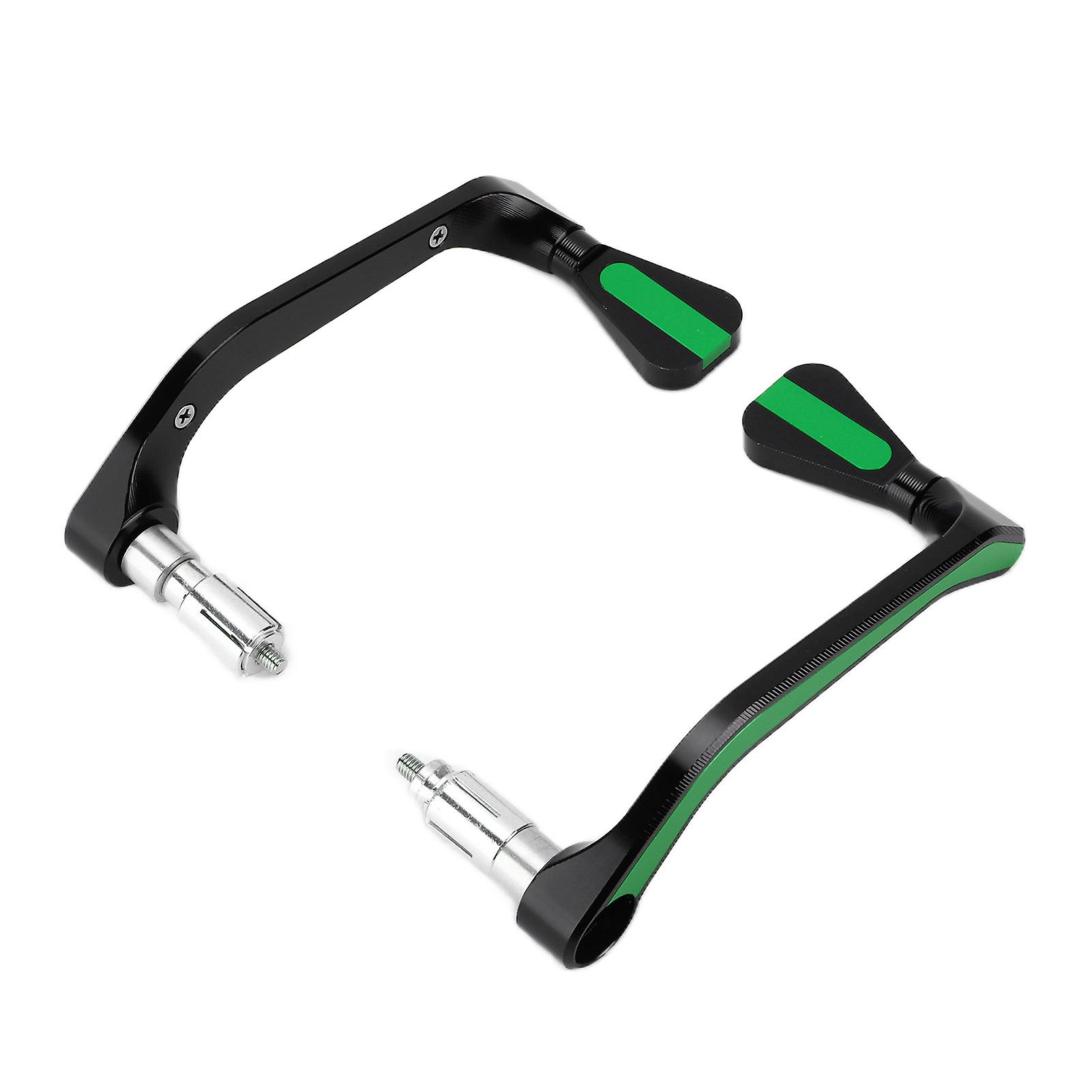 2pcs Motorcycle Handlebar Guard Aluminium Alloy Modification Maintenance Universal For 22mm/0.87ingreen