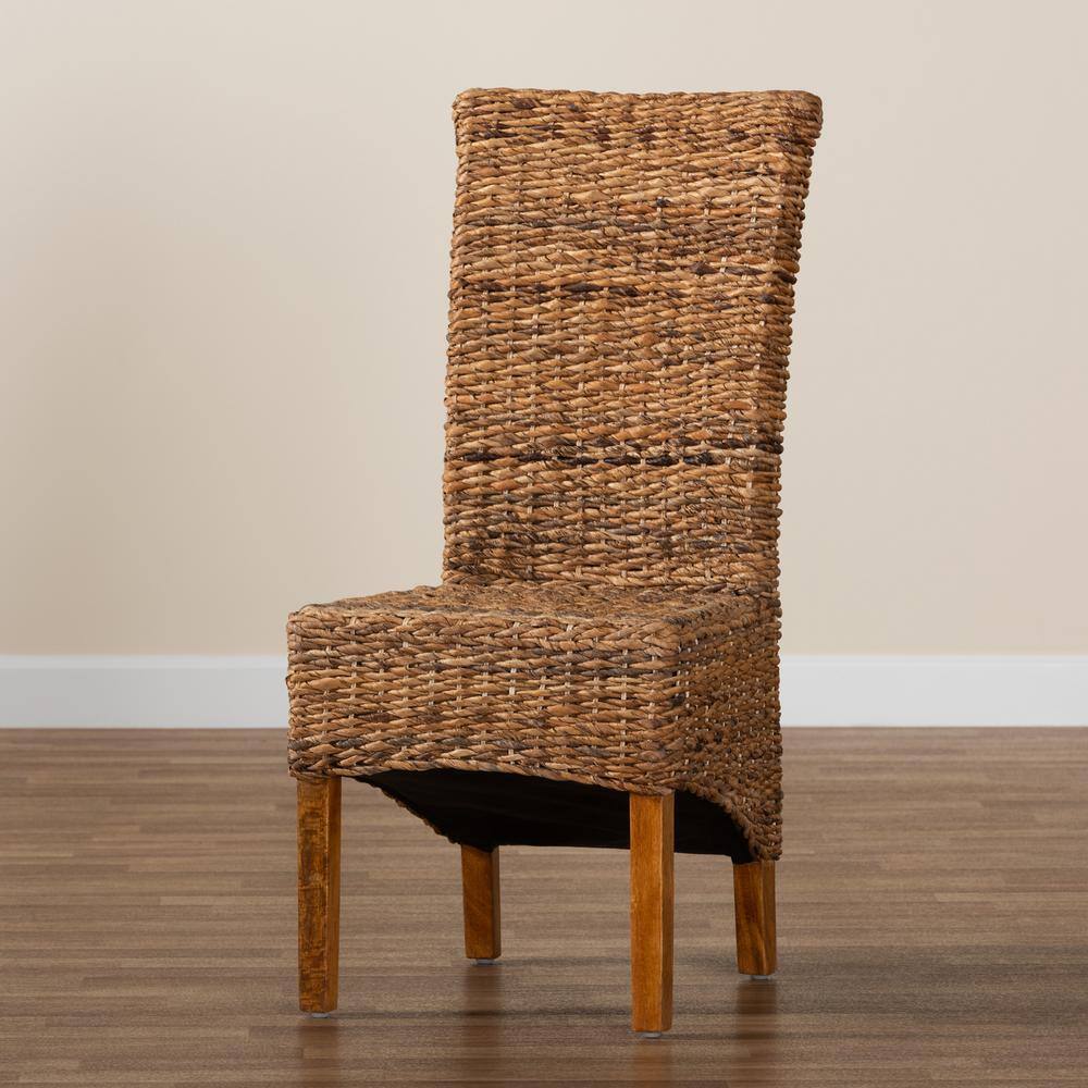 bali  pari Trianna Brown and Natural Brown Dining Chair 207-12844-HD