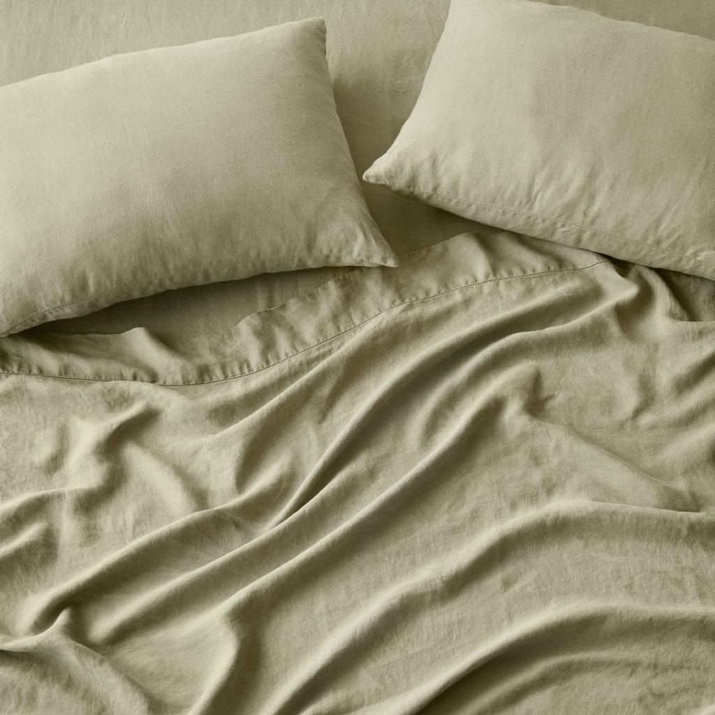 Stonewashed Linen Pillowcases