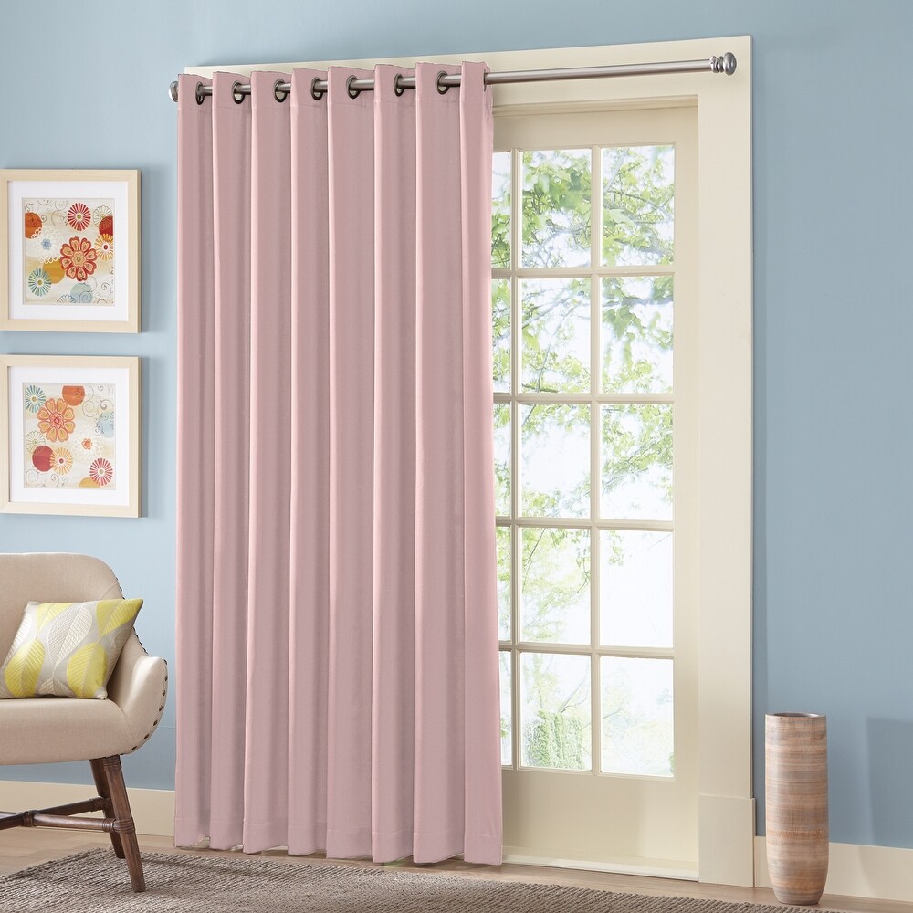 Gramercy Patio Door Grommet Top Curtain Panel