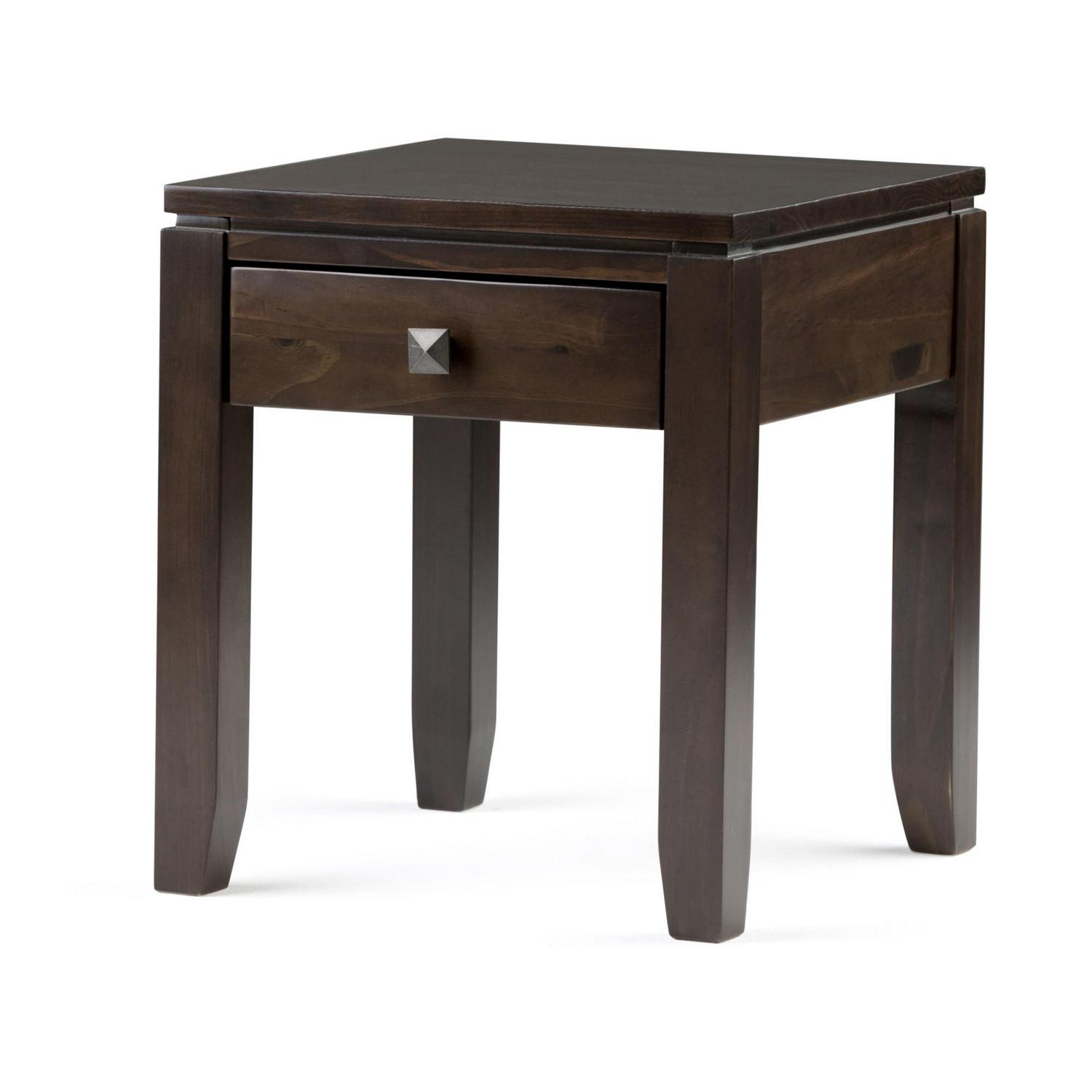 Brooklyn + Max City Solid Wood Square End Table  Crowdfused