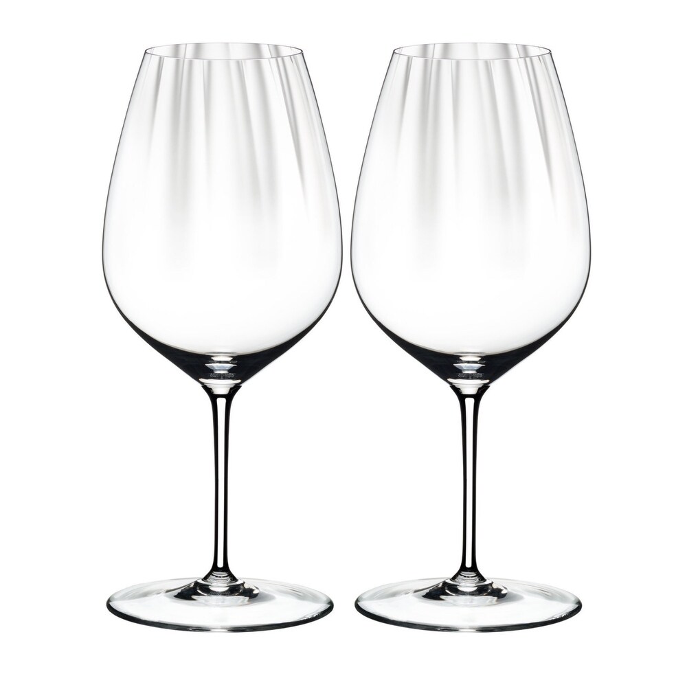 Riedel Performance Wine Glass (Cabernet  6 Pack) w/ Wine Pourer Bundle
