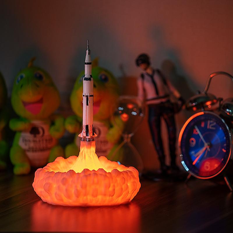 Rocket Lamp Space Shuttle Night Light