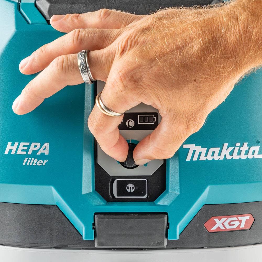 Makita 40V max XGT 4 Gallon HEPA Dry Dust Extractor Bare Tool GCV04ZX from Makita