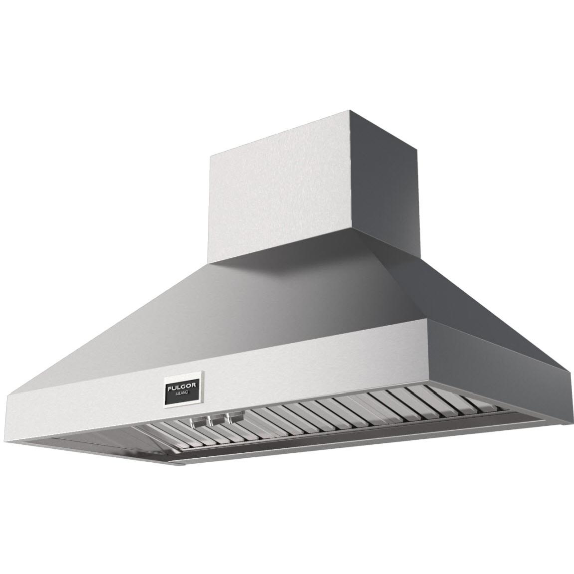 Fulgor Milano 48-inch Sofia Professional Series Wall Mount Range Hood F6PC48DS1