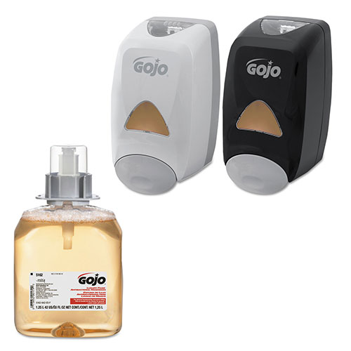 Gojo FMX-12 Foam Hand Wash | Fresh Fruit， Works with FMX-12 Dispenser， 1250 mL Pump | GOJ516204EA