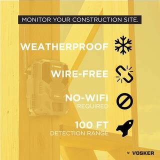 VOSKER Wireless?LTE Outdoor Security Camera (v) V200-V