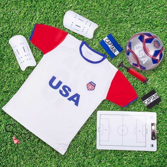 Brybelly USA Kids Soccer Kit   X Large